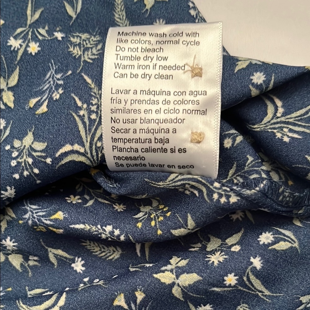 Jachs Girlfriend Floral Blue Blouse - Picture 6 of 10